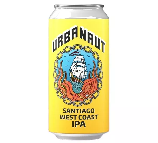 Urbanaut Santiago West Coast IPA 440mL