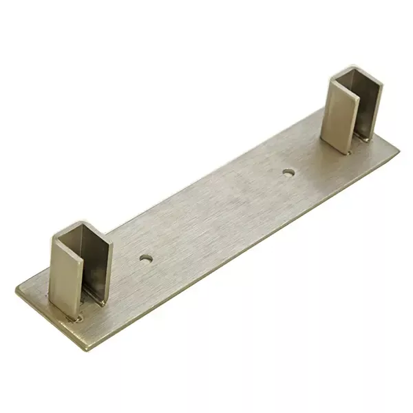 VintageView Floor to Ceiling Base - Brushed Nickel Finish