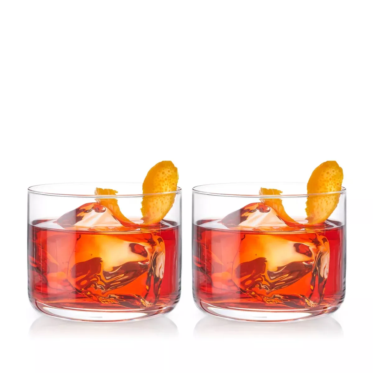 Viski Raye Crystal Negroni Glass Set of 2