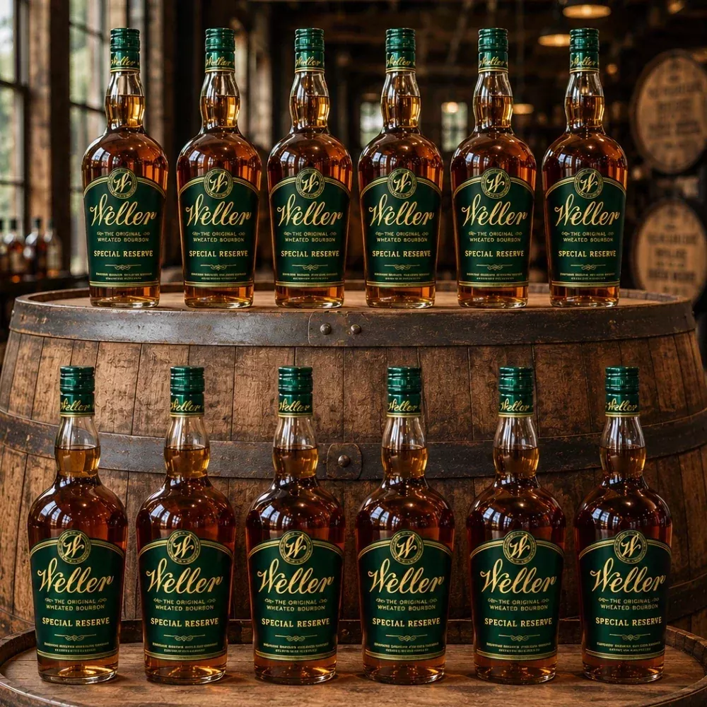 W. L. Weller Special Reserve Kentucky Straight Wheated Bourbon Whiskey 12-Pack
