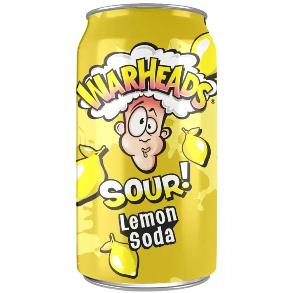 Warheads Sour Lemon Soda