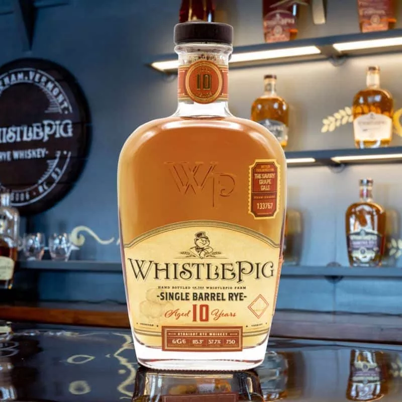 WHISTLE PIG TSG PRIVATE LABEL 10YR