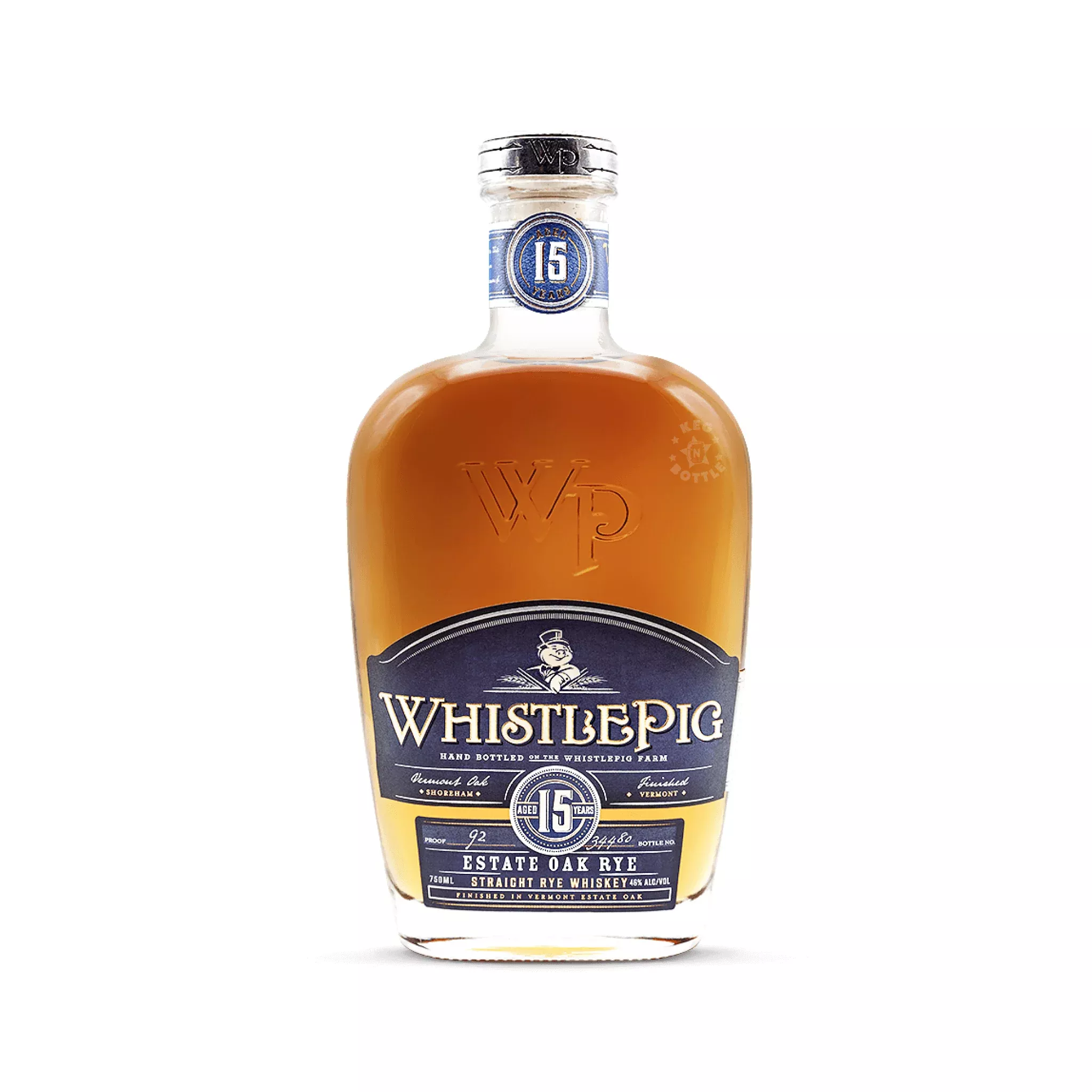 WhistlePig Estate Oak Rye 15 Year (750 ml)