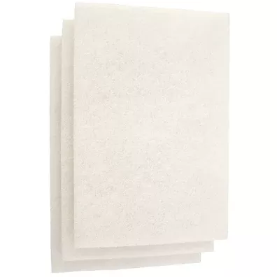 White Scrub & Scouring Pads - 3 Count