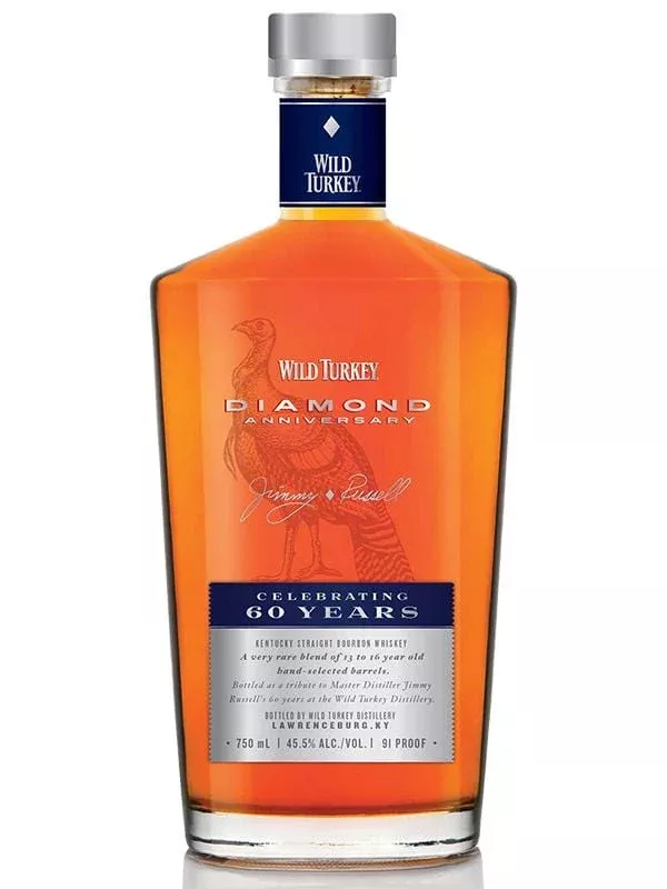 Wild Turkey Diamond Anniversary Bourbon Whiskey