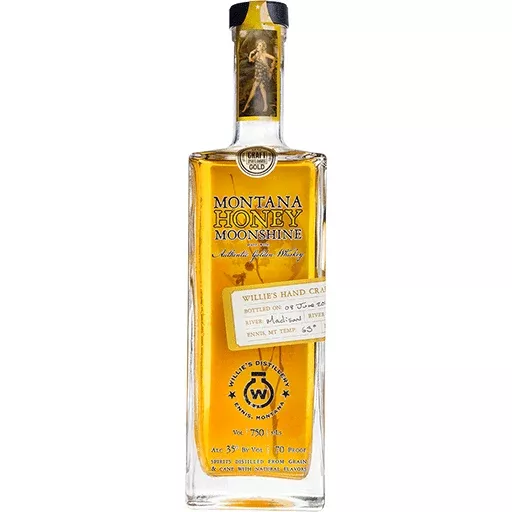 Willie's Distillery Montana Honey Moonshine (750 ml)