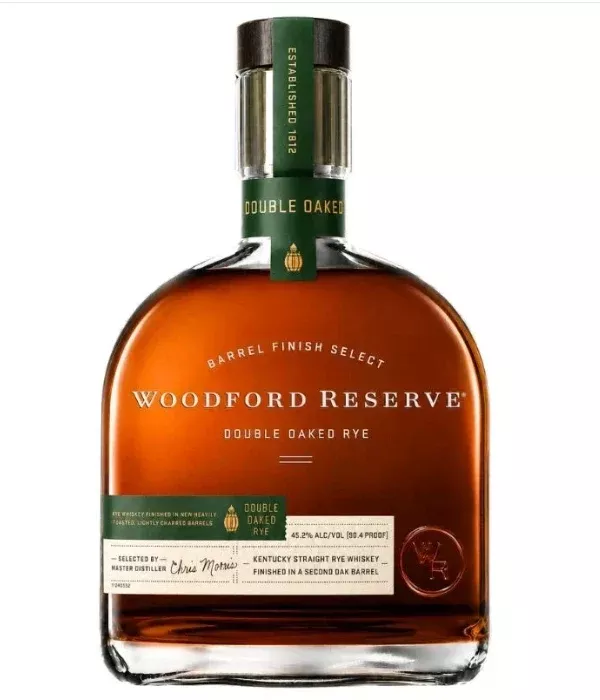Woodford Reserve Double Oaked Rye Whiskey (750mL)