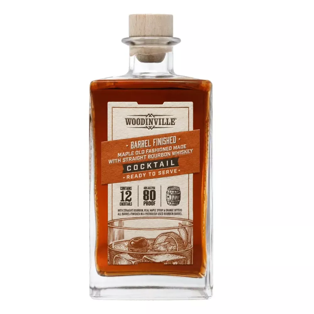 Woodinville Barrel-Finished Maple Old Fashioned Ready-to-Serve Cocktail