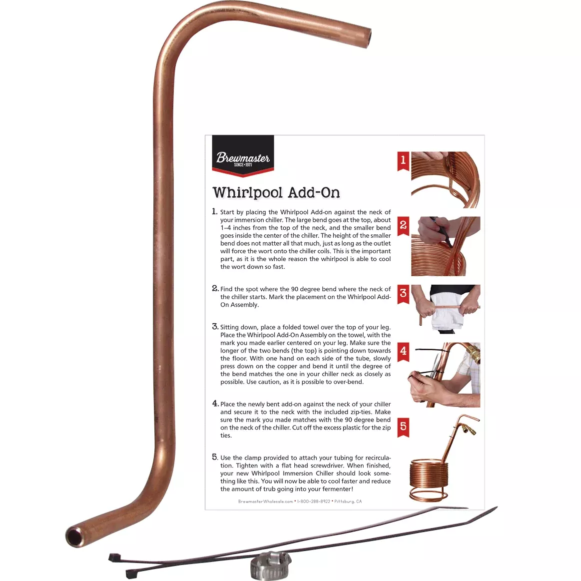 Wort Chiller Recirculation Package - 5 gallon