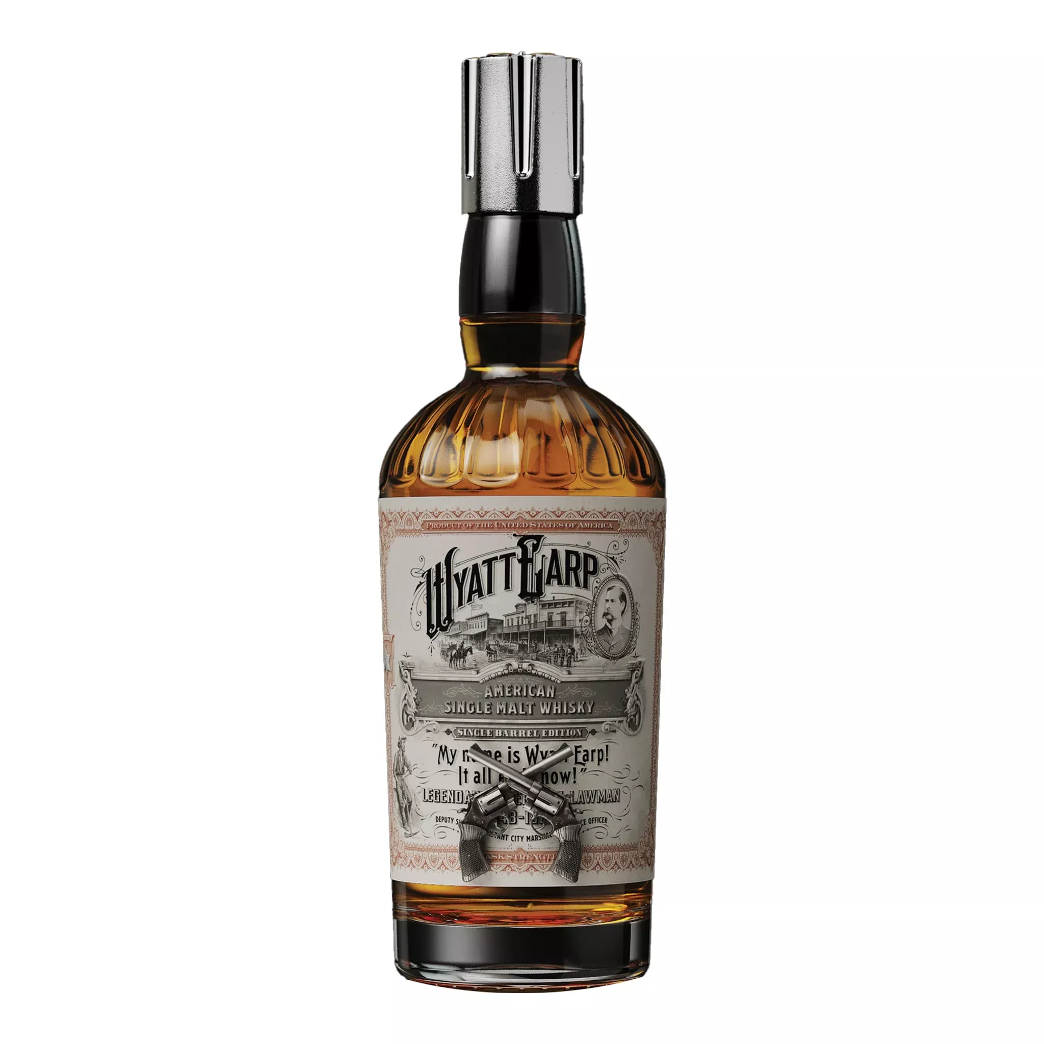 Wyatt Earp Barrel Proof Single Barrel American Single Malt Whiskey