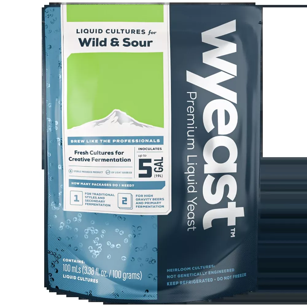Wyeast | 5526 Brettanomyces Lambicus | Beer Yeast | Activator Smack-Pack System™ | 100 Billion Cells