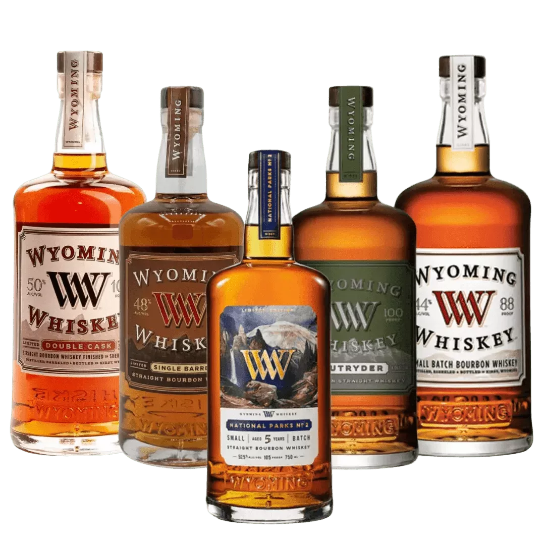Wyoming Whiskey Bourbon Collection Bundle 750ml Bottles