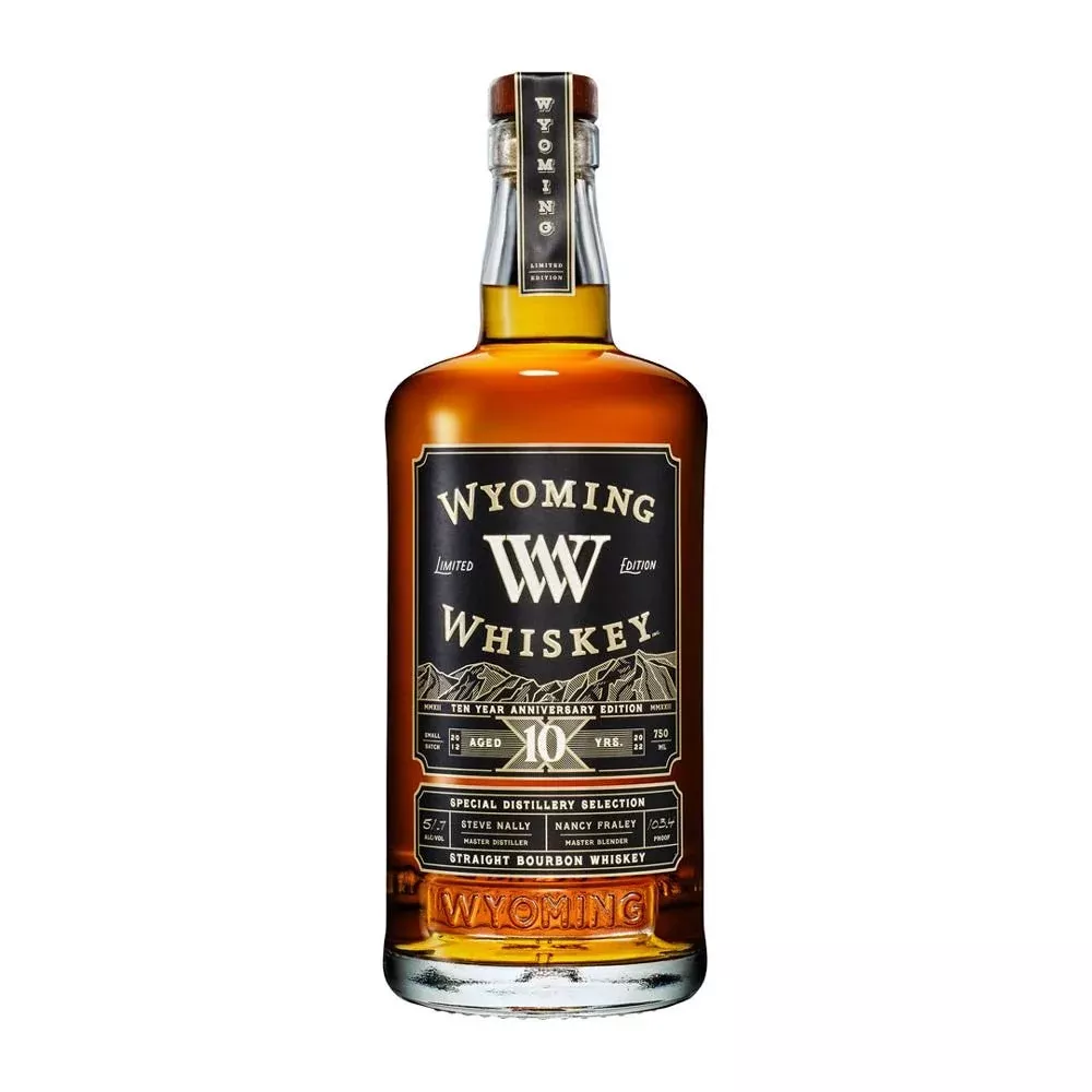 Wyoming Whiskey Ten Year Anniversary Edition Straight Bourbon