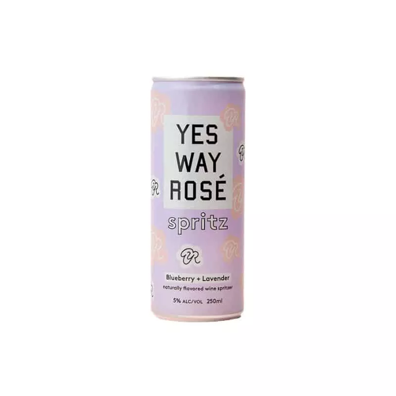YES WAY BLUE LAVENDER SPRITZ 4PK