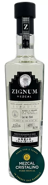 Zignum Anejo Cristalino Mezcal