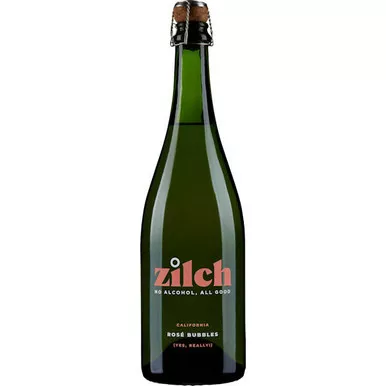 Zilch No Alcohol California Rose Bubbles NV