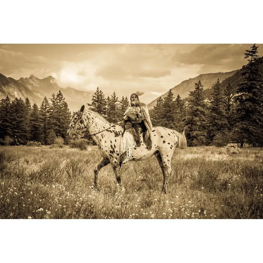Zoë Urness Photograph Bear Woman