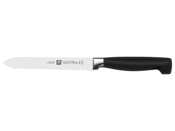 Zwilling J.A. Henckels Four Star 5" Serrated Utility Knife