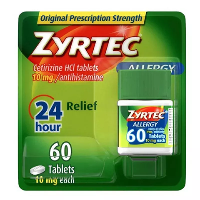 ZYRTEC Allergy Relief Tablets